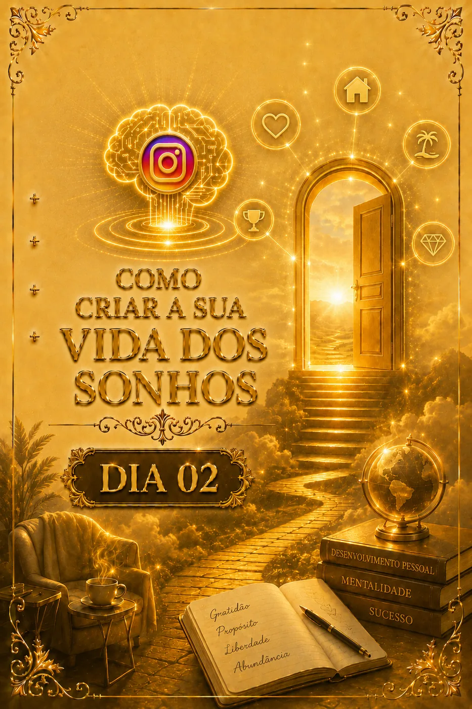Dia 02 — Como criar a sua vida dos sonhos