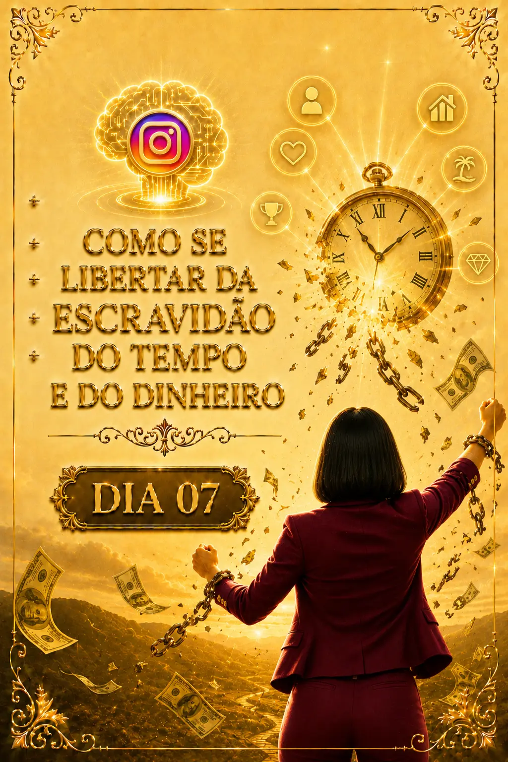 Dia 07 — Como se libertar da escravidão do tempo e do dinheiro