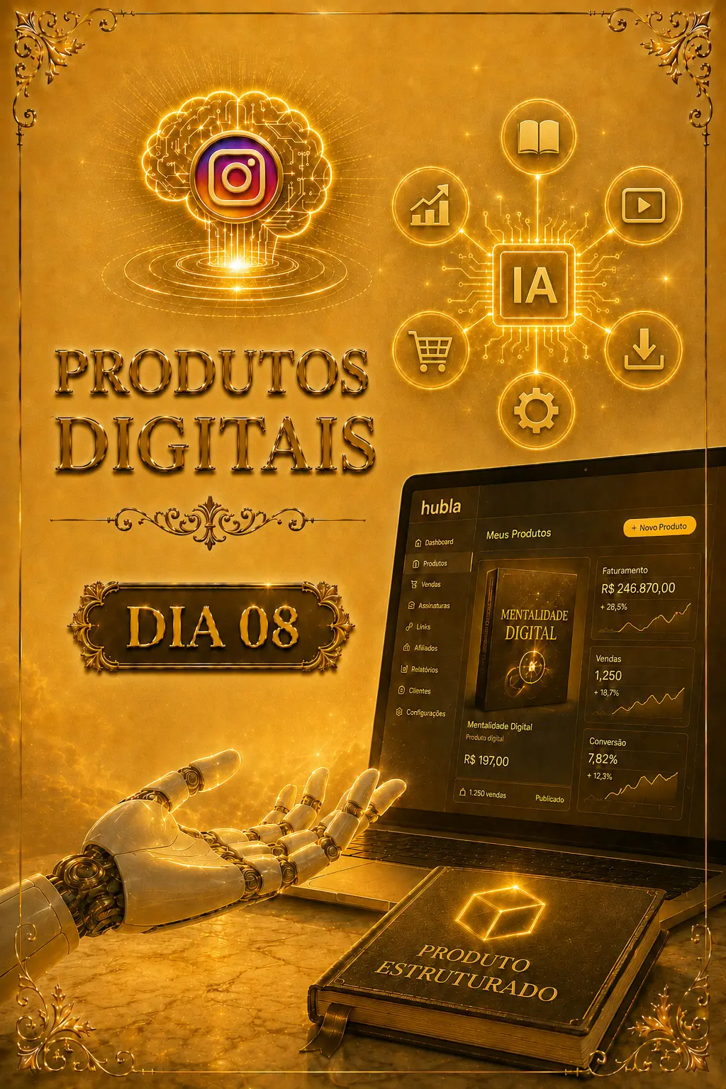 Dia 08 — Produtos Digitais